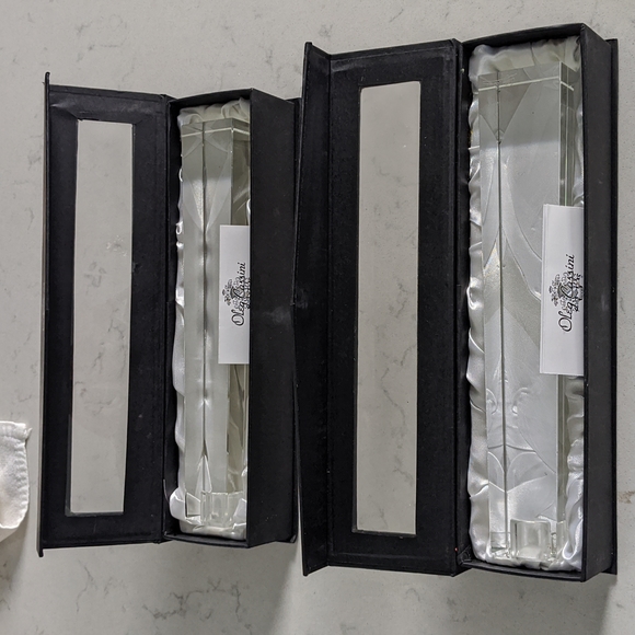 Oleg Cassini Other - Oleg Cassini 2 Crystal Candlestick